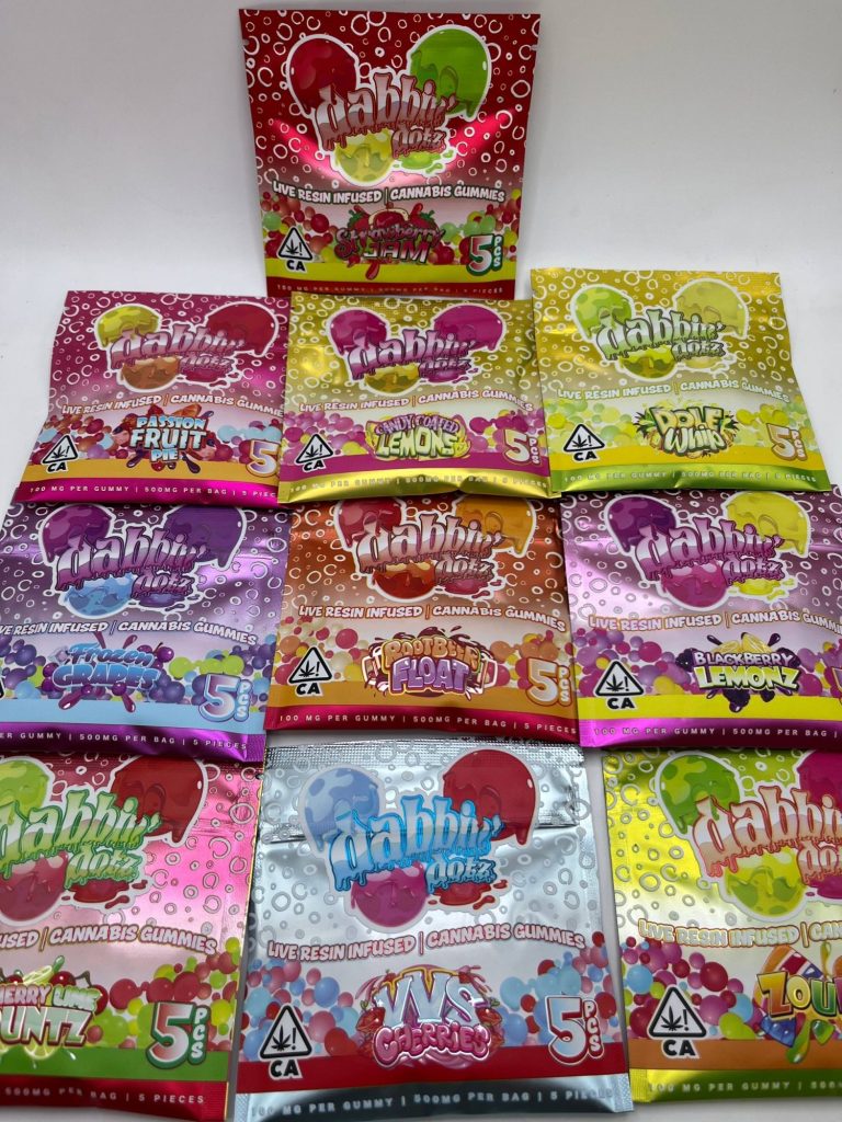 500mg Dabbin Dotz LR Gummies