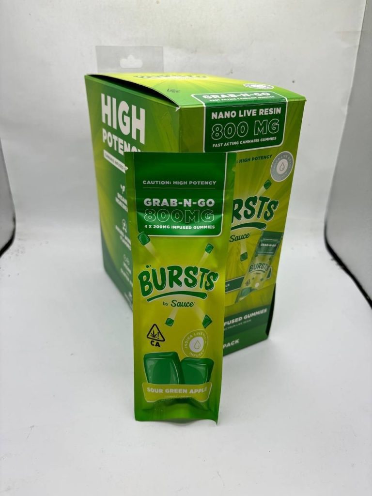 800MG Bursts By Sauce Edibles
